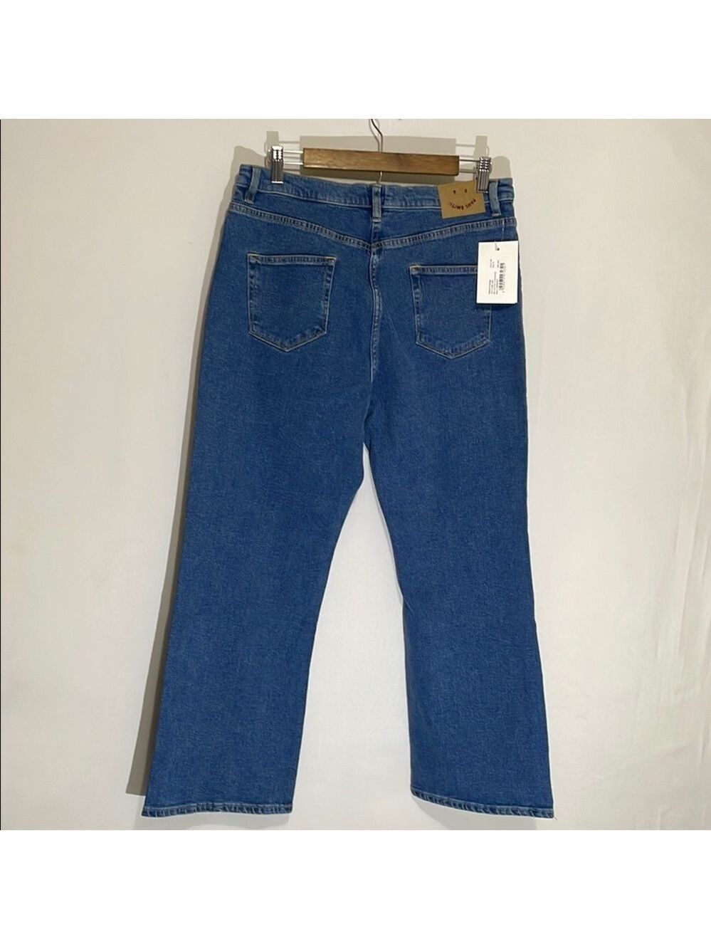 PAUL SMITH Kick Flare Jeans Sz 31 Blue Denim - Picture 4 of 12